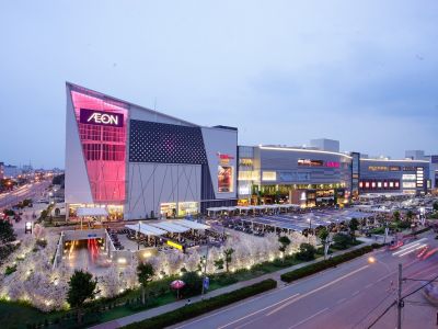 Giải Pháp Thiết Bị Mã Vạch Cho Siêu Thị Aeon Mall