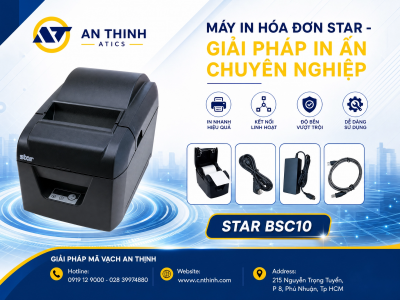 Máy in hóa đơn Star: Giải pháp in ấn chuyên nghiệp cho mọi ngành kinh doanh
