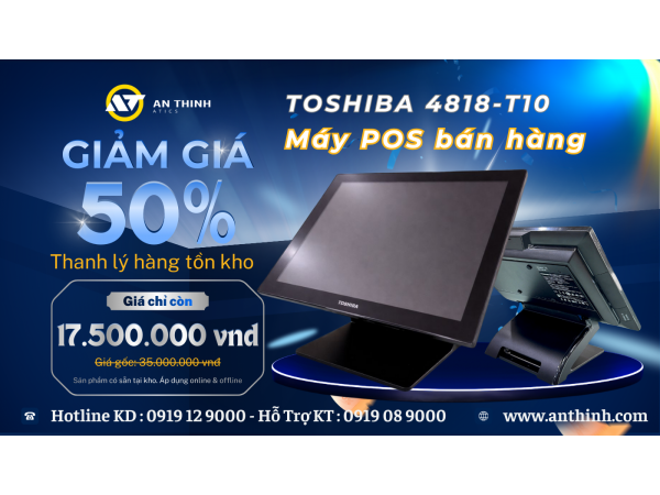 Máy POS bán hàng Toshiba 4818-T10