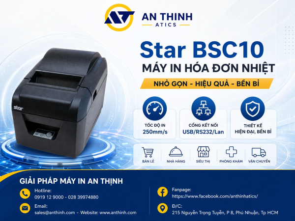 Máy In Hóa Đơn Star BSC10